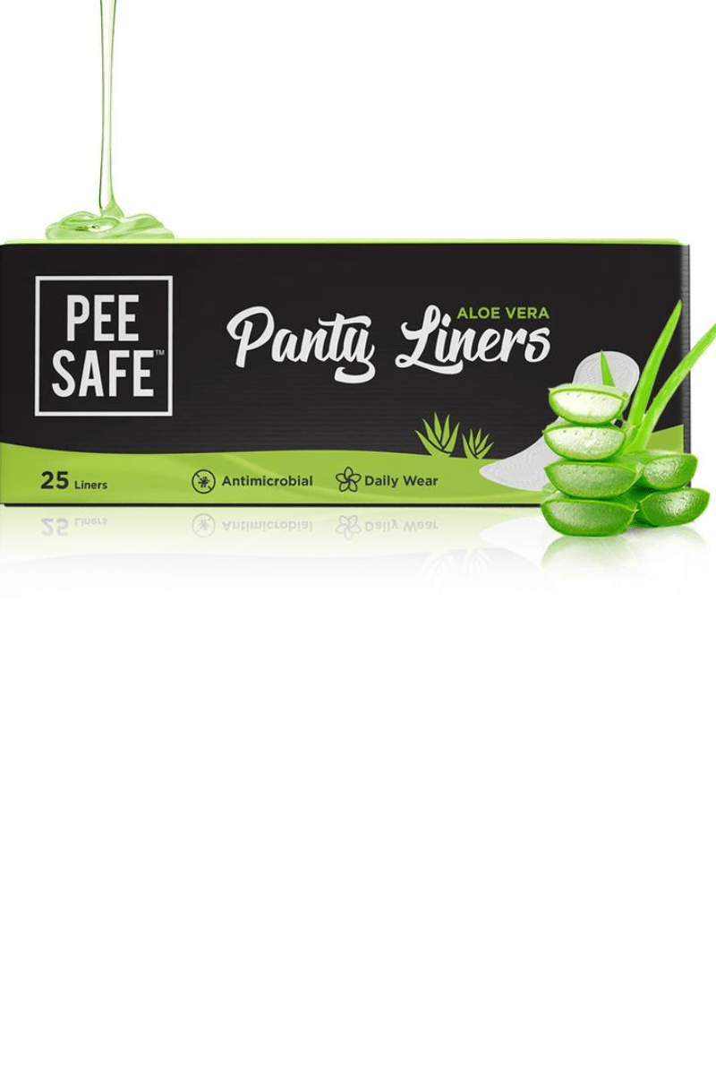 Pee Safe Aloe Vera Panty Liners - Pack Of 25