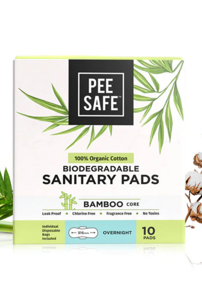 Pee Safe Biodegradable Sanitary Pads