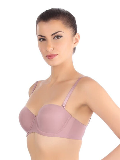 Triumph Invisibly Smooth Demi Cup Strapless Multiway Bra - Pink