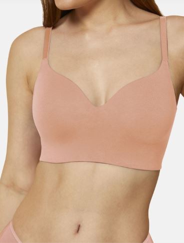 Triumph Seamless Cotton Non Wired Bra