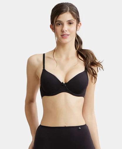 Jockey Black Full Coverage Underwired T-Shirt Bra