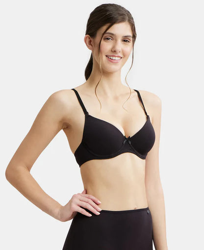 Jockey Black Full Coverage Underwired T-Shirt Bra