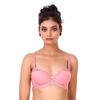 Triumph Balconette Lightly Padded Lacy Wired T-Shirt Bra