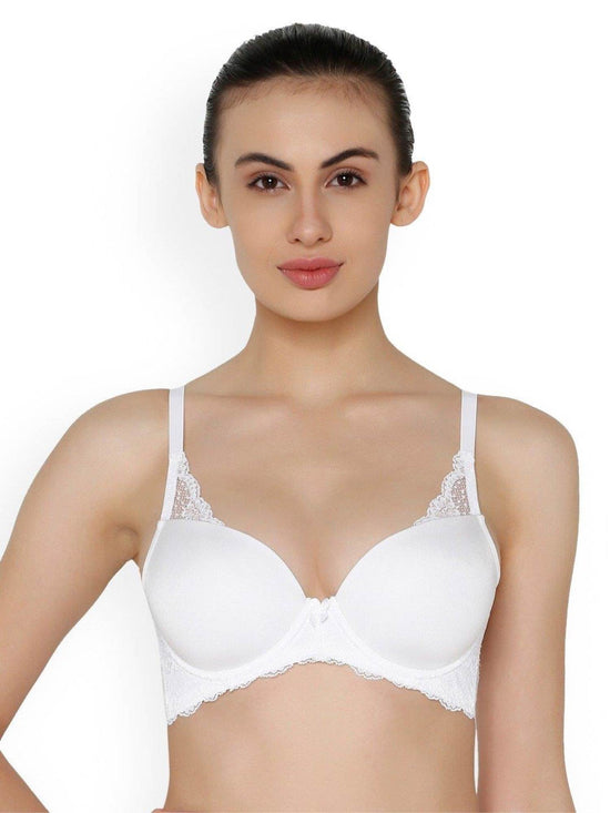 Triumph Lacy Wired Padded Tshirt Bra