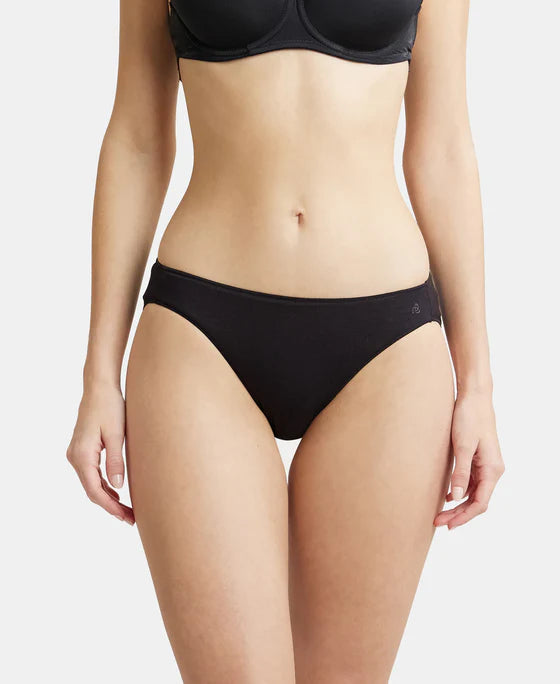 Jockey Black Micro-Modal Bikini Panty