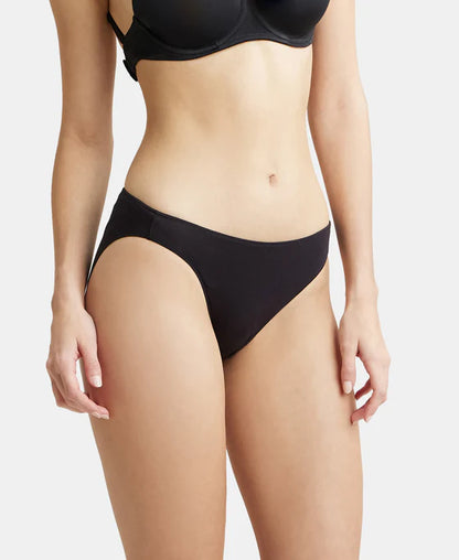 Jockey Black Micro-Modal Bikini Panty