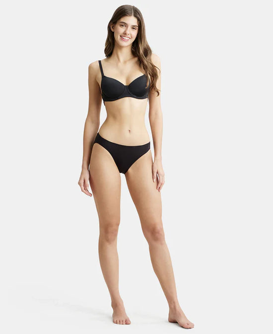 Jockey Black Micro-Modal Bikini Panty