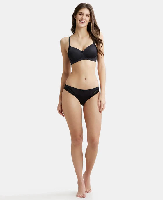 Jockey Black Soft & Smooth Bikini Panty