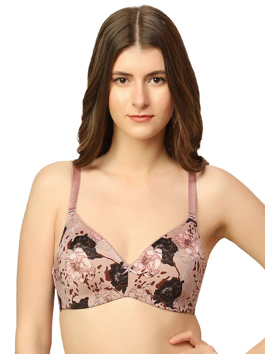 Triumph Printed Lightly Padded Tshirt Bra