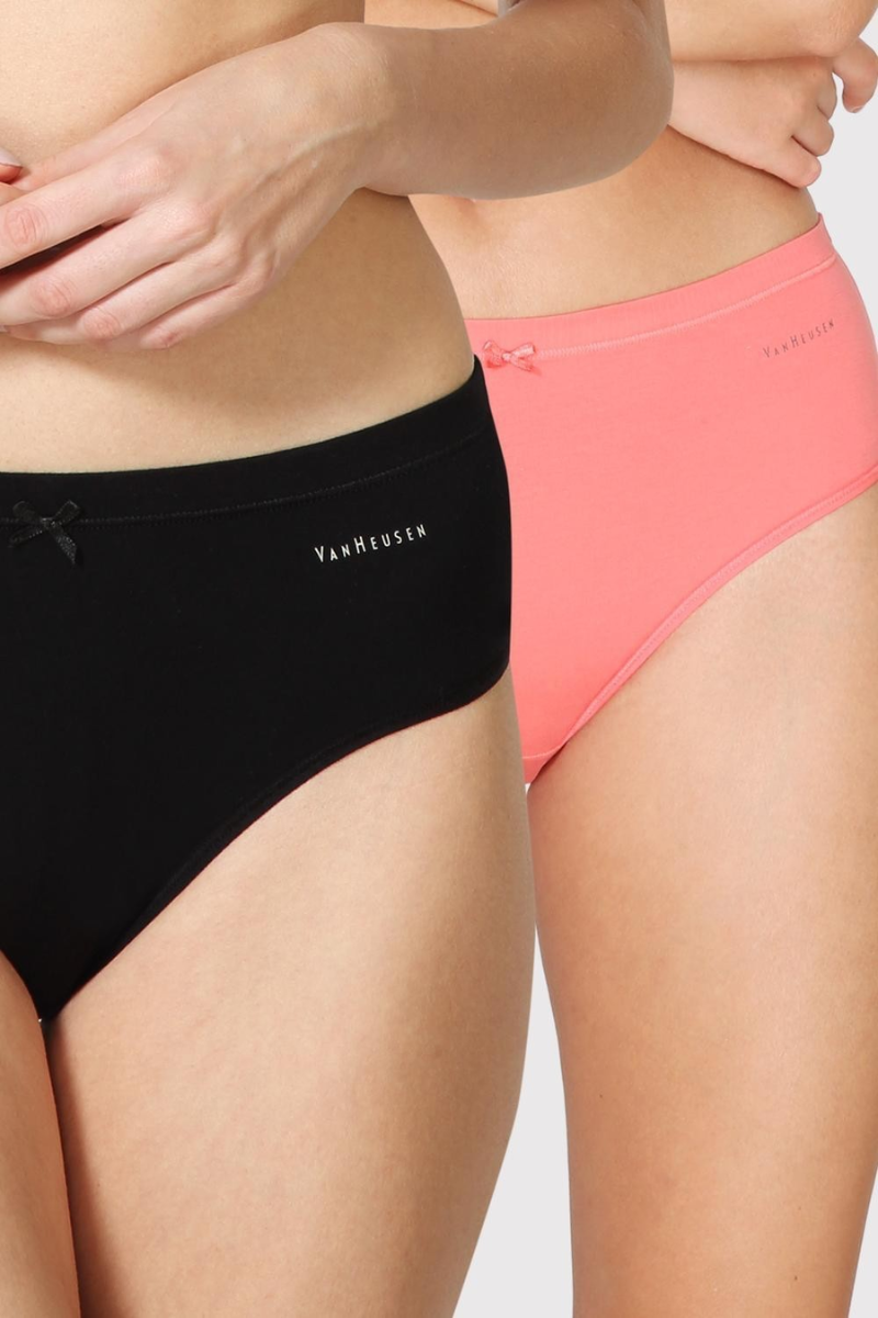 Van Heusen Antibacterial Hipster Panty (Pack Of 2) - SA