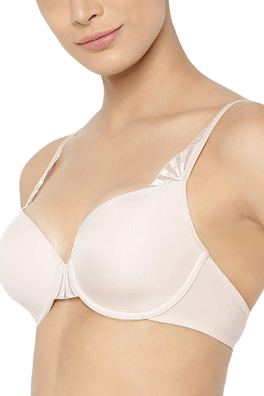 Triumph International Women's Padded Wired Bra - Nude Beige