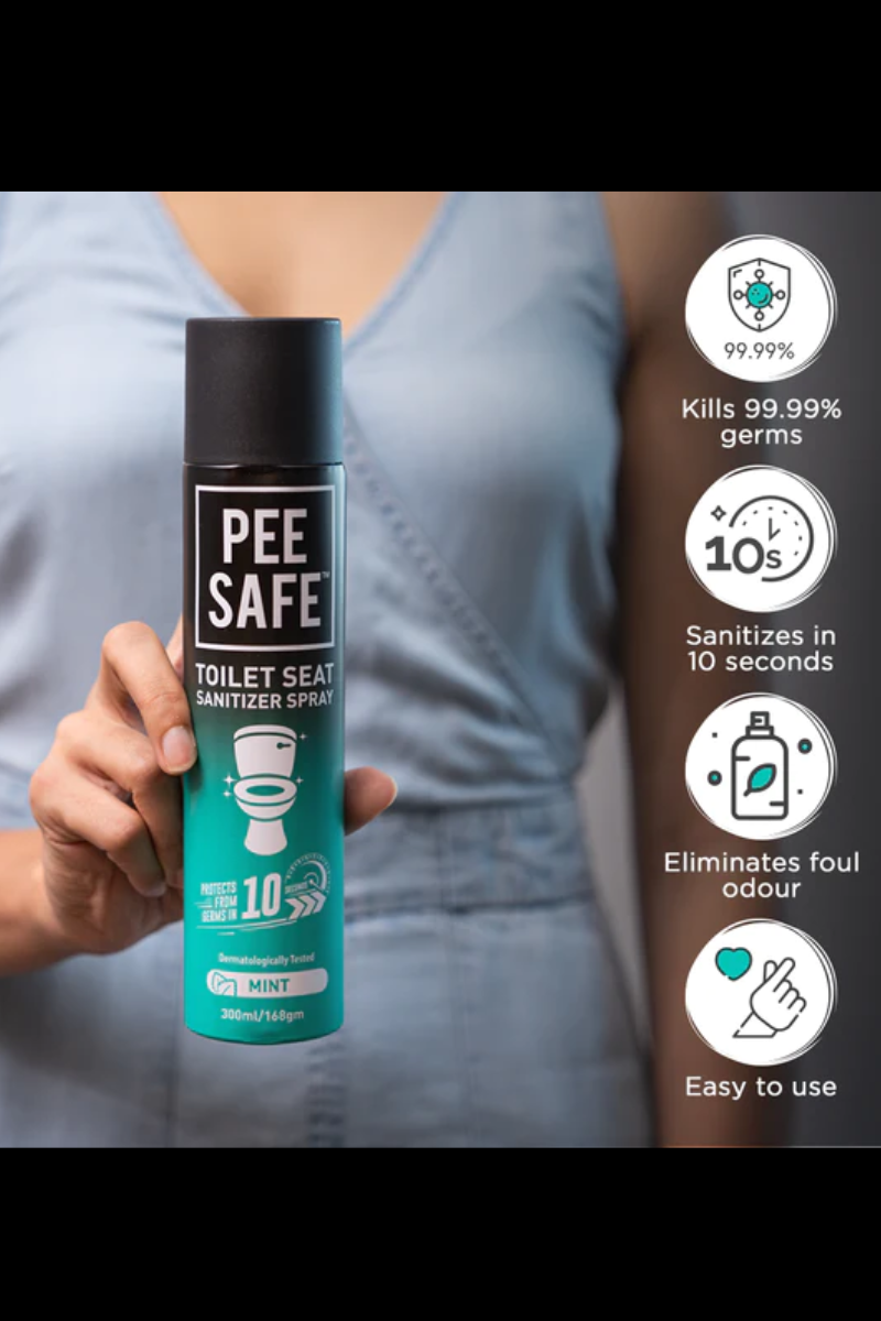 Pee Safe Toilet Seat Sanitizer Spray