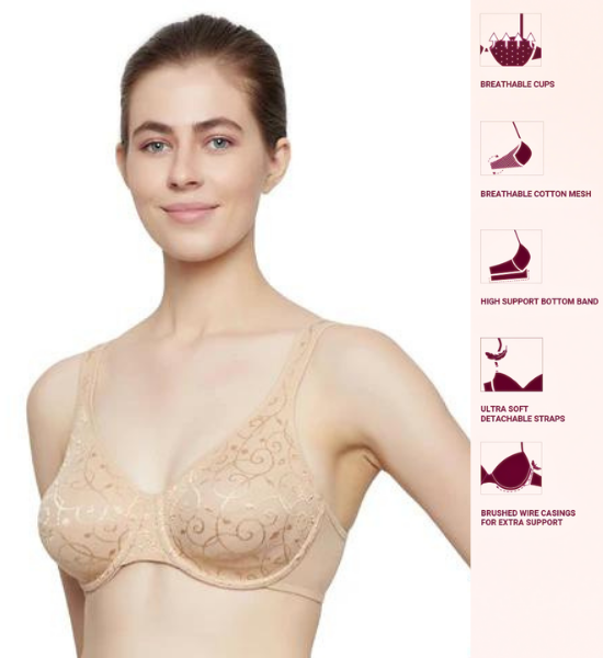 Triumph Wired Non Padded Printed Bra