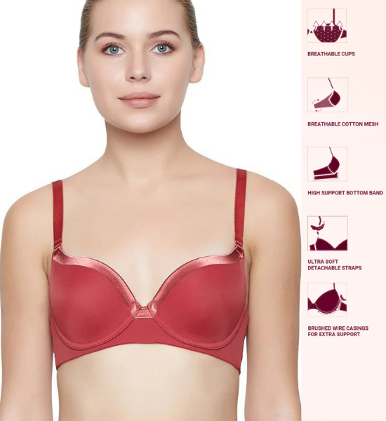 Triumph International Women Soft Cup Padded Wired Multiway Bra