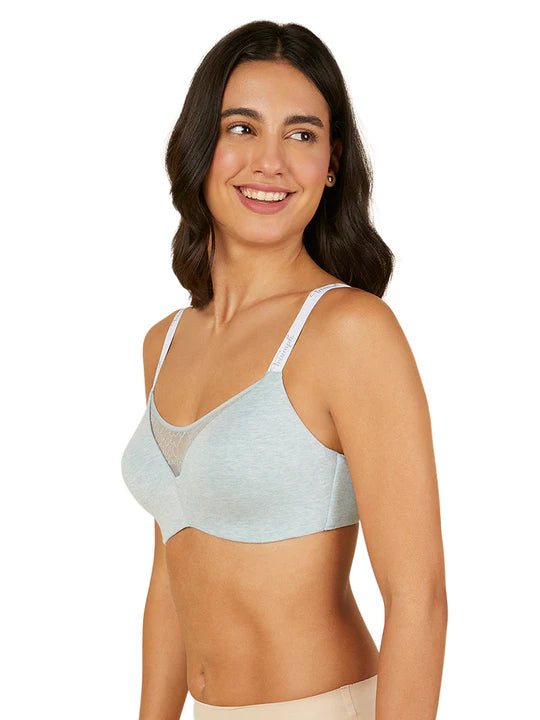 Triumph Padded Non-Wired Cotton T-shirt Bra