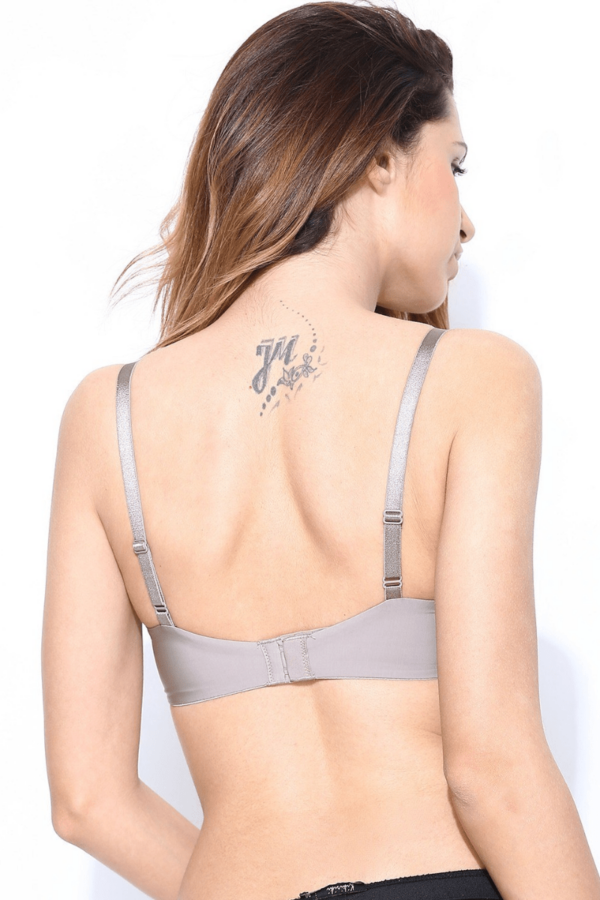 Triumph Melange Wirefree Padded T-shirt Bra- Silver