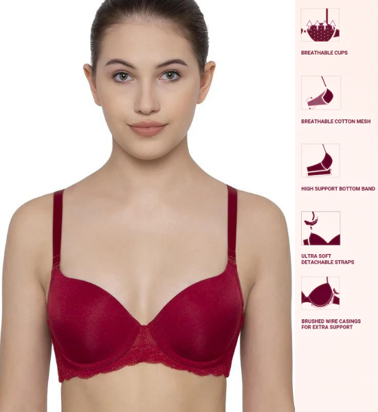 Triumph Bridal Red Bra Padded Bra