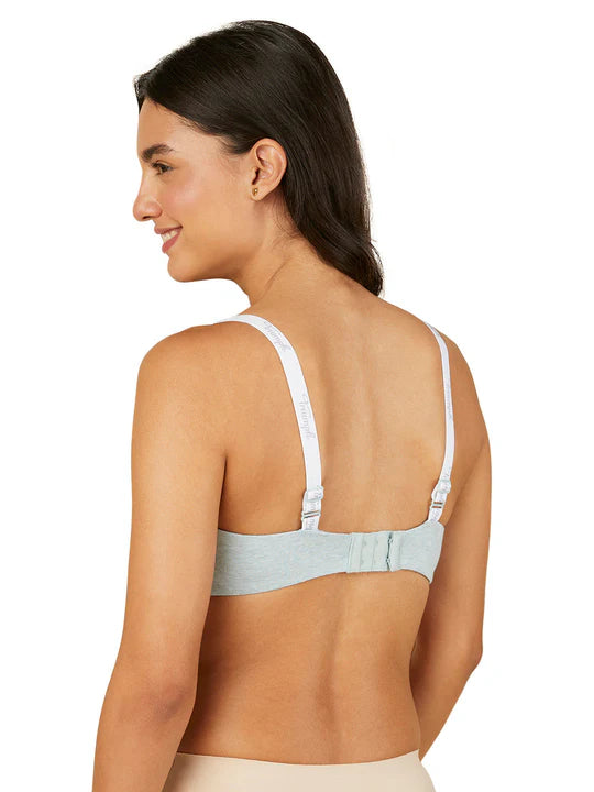 Triumph Padded Non-Wired Cotton T-shirt Bra