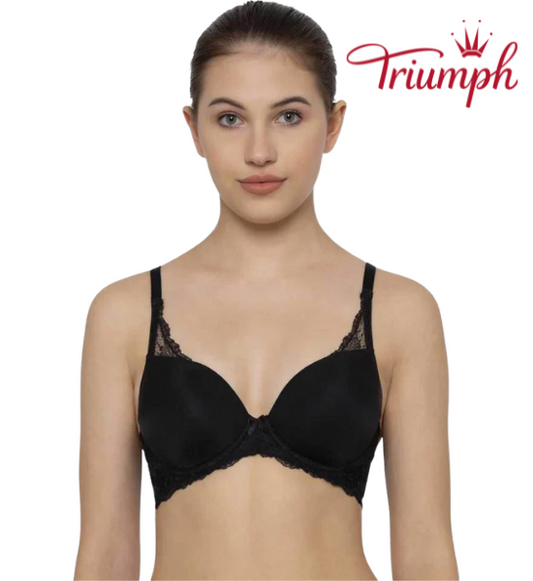 Triumph Lacy Wired Padded Tshirt Bra