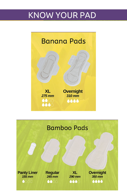 Saathi XL Banana Fibre Biodegradable Sanitary Pads