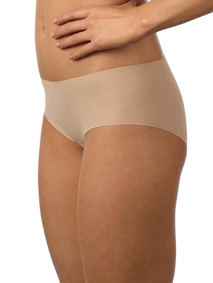 Triumph International No Panty Lines Brown Hipster Brief
