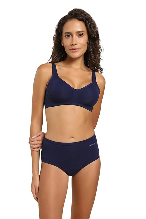 Van Heusen Hi-Coverage Side Support Panel Non Padded Bra