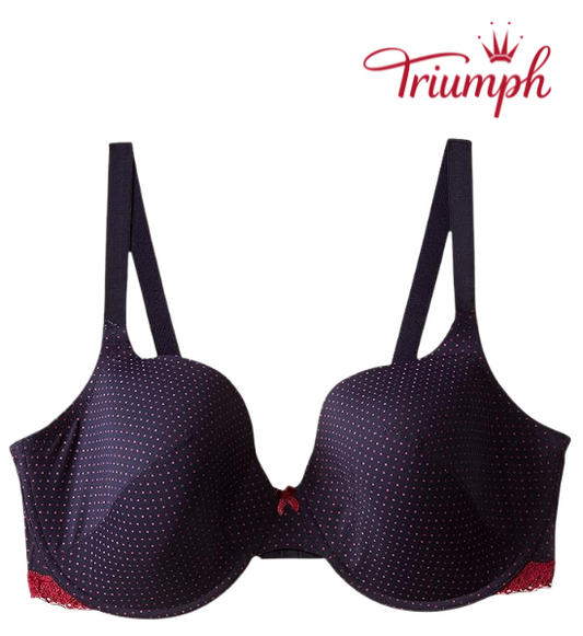 Triumph Lightly Padded Polka Dot Wired Bra