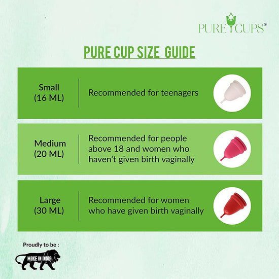 Pure Cups Reusable Menstrual Cup