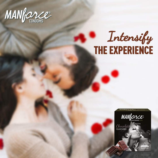 Manforce Chocolate Condom - 3 in One Pack