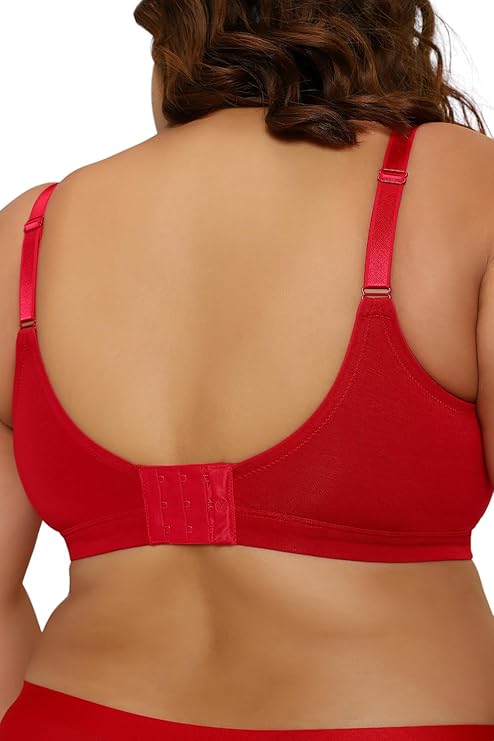 Van Heusen Women Solid Plus Size Wireless Minimizer Bra