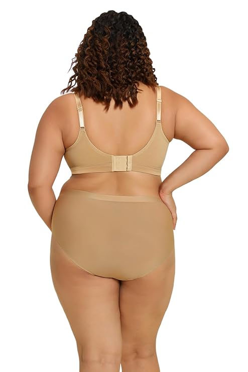 Van Heusen Women Solid Plus Size Wireless Minimizer Bra