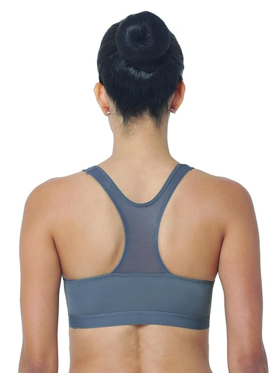 Triumph Non-Wired Padded Sports Bra - Grey Combination