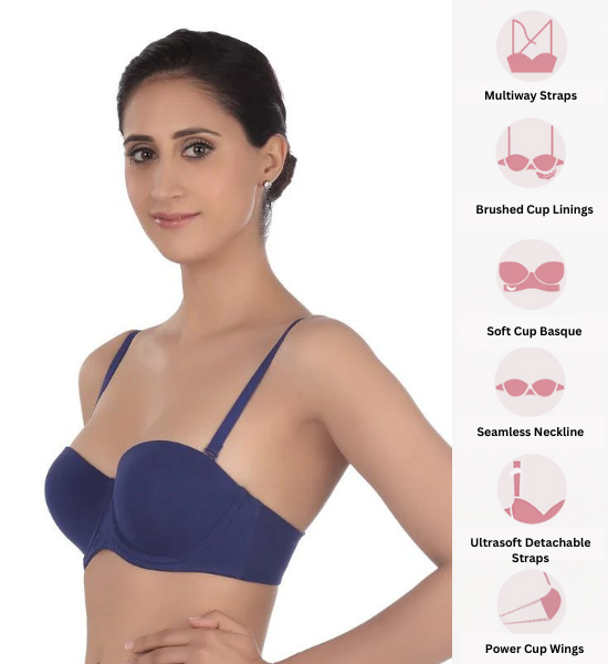 Triumph Wired Padded Multiway Balconette Bra