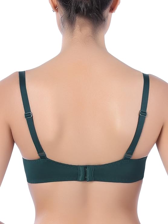 Triumph Padded Wired Medium Coverage T-Shirt Bra - Night Forest