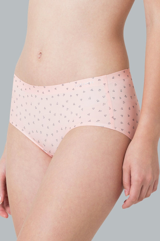 Van Heusen Seamless Hipster Panty- Sprinkled Heart