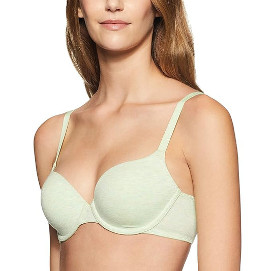 Triumph Smooth Padded Underwired  Bra-Blue