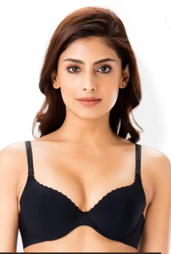 Pretty Secret Black Underwired Lightly Padded Push up Bra