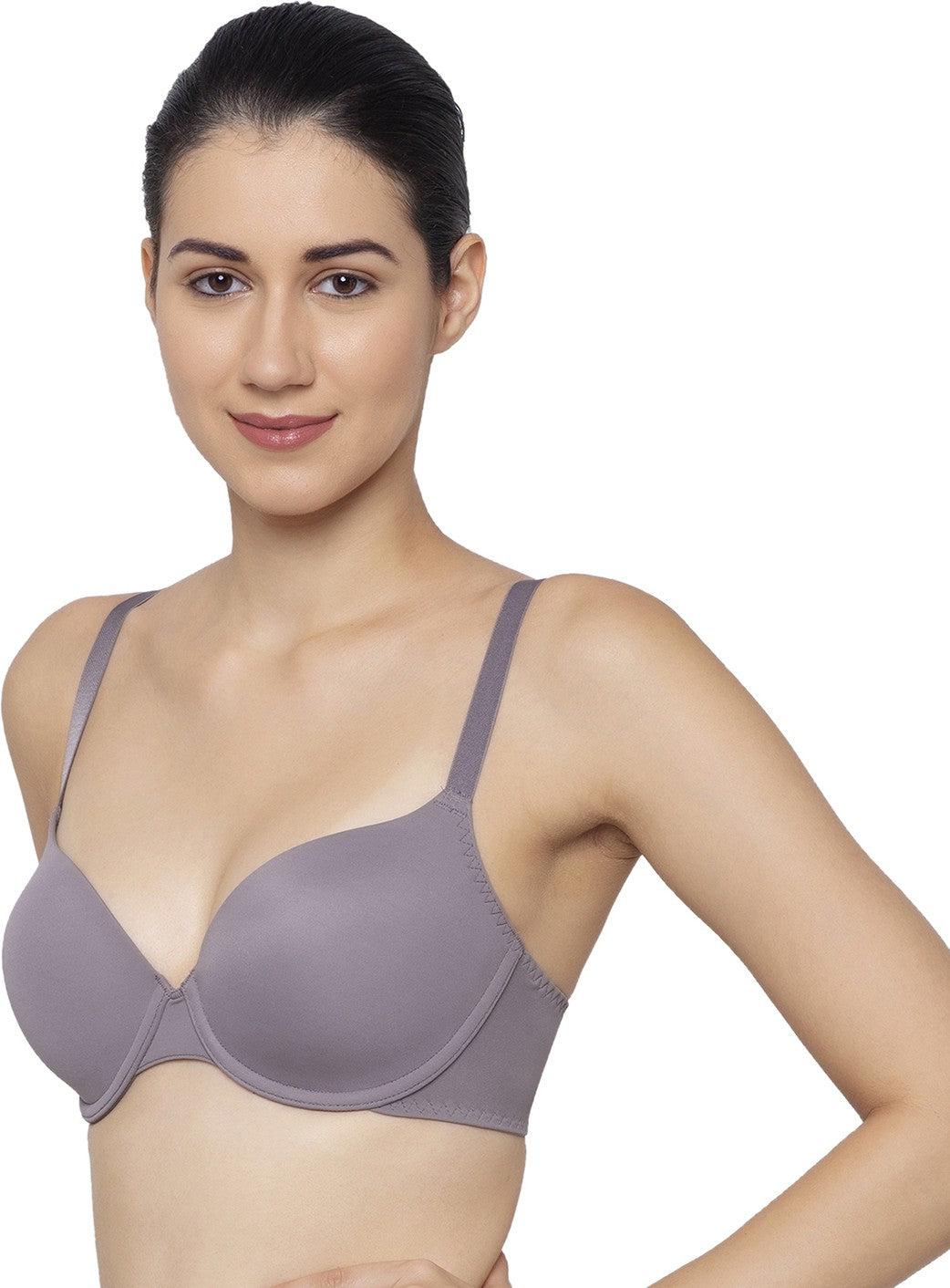 Triumph Padded Wired Medium Coverage T-Shirt Bra - Navy Blue