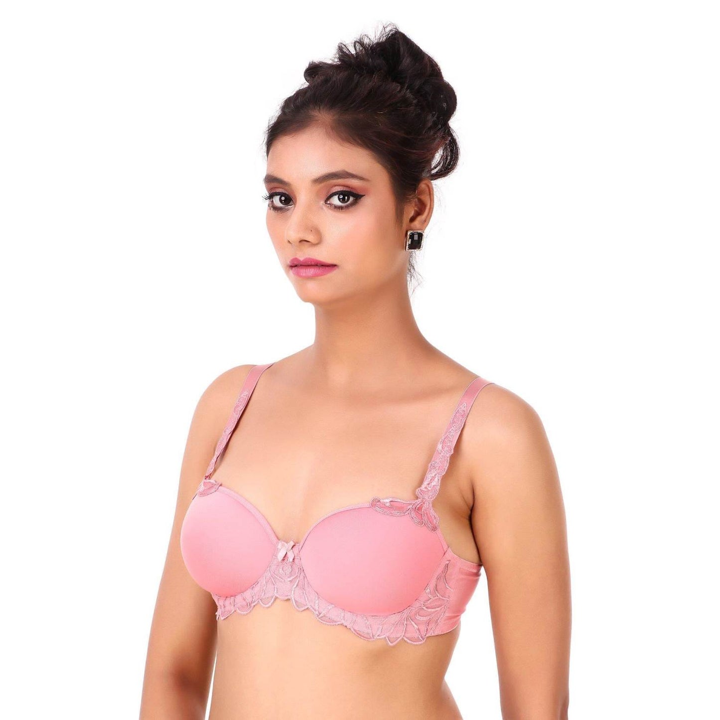 Triumph Balconette Lightly Padded Lacy Wired T-Shirt Bra