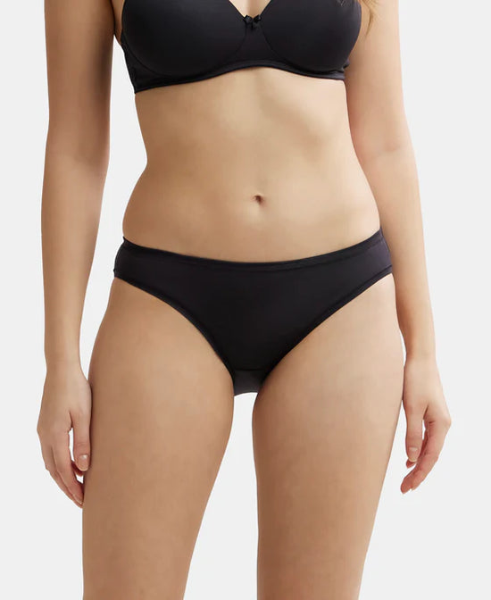 Jockey Mid Waist Bikini With Concealed Waistband and StayFresh Treatment Panty