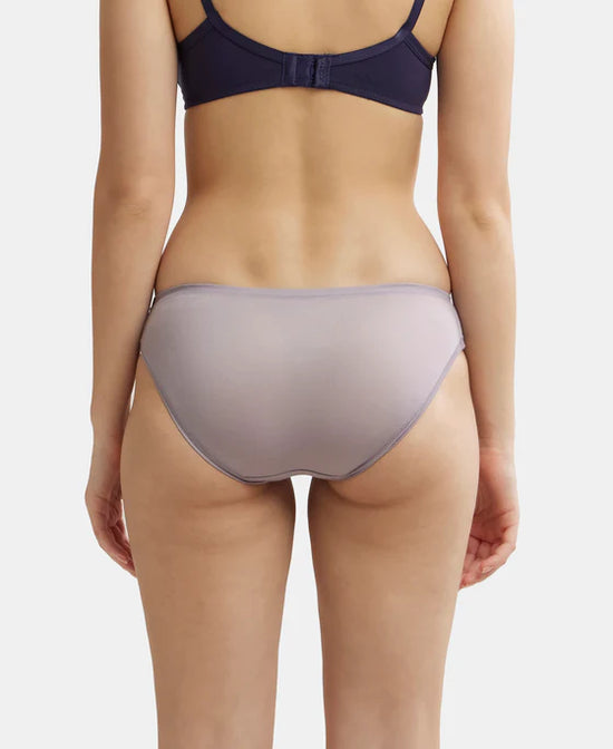 Jockey Mid Waist Bikini With Concealed Waistband and StayFresh Treatment Panty