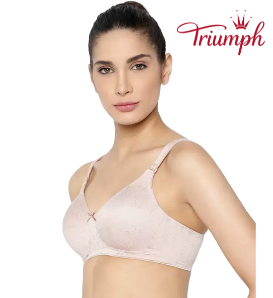 Triumph Wirefree Full Coverage Printed Non Wired Bra