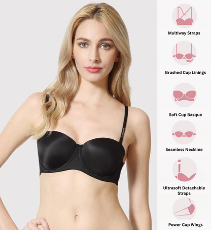 Van Heusen Women Multiway Padded 6-Way Strapless Bra