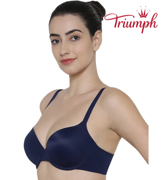 Triumph Detachable Strapless Padded Wired T-Shirt Bra - Ultra Blue