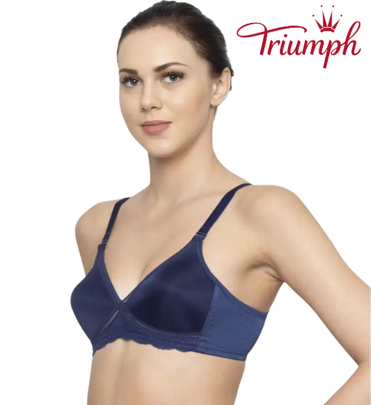 Triumph Non Wired Padded Lacy Bra