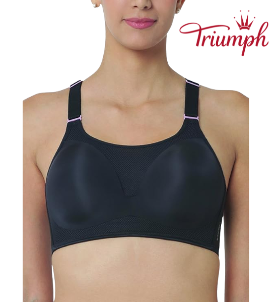 Triumph Women's Padded Wired Full Coverage Sports Bra