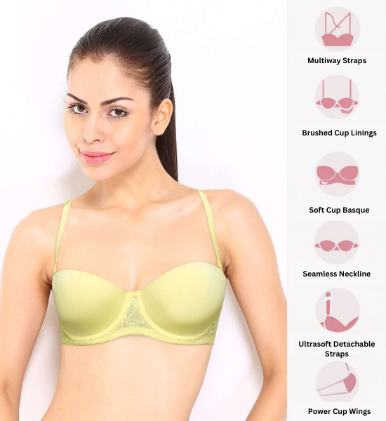 Triumph Wired Lightly Padded Smooth Multiway Bra