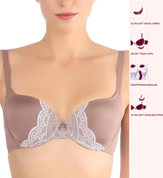 Triumph Medium-Coverage Lace Bra Fashion