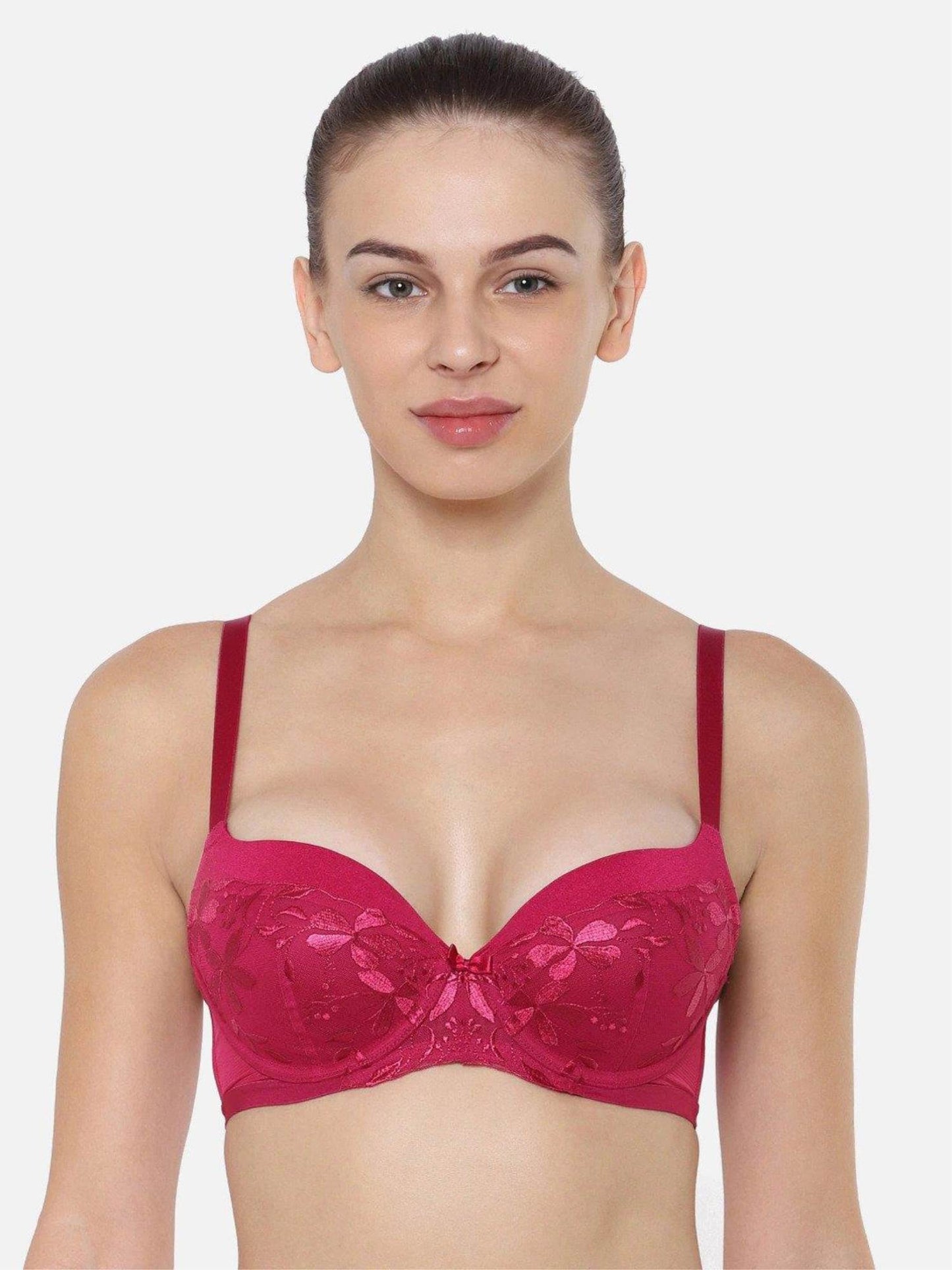 Triumph Modern Lacy Printed Padded Tshirt Bra