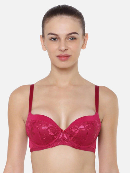 Triumph Modern Lacy Printed Padded Tshirt Bra